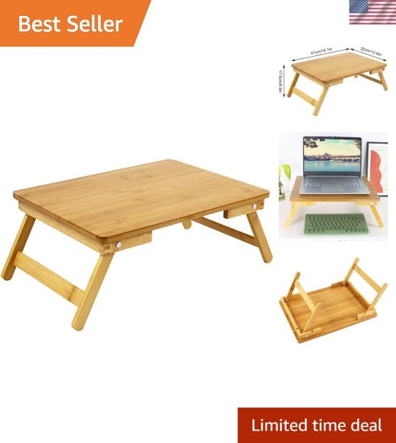 Lightweight bamboo laptop - bamboo, desk