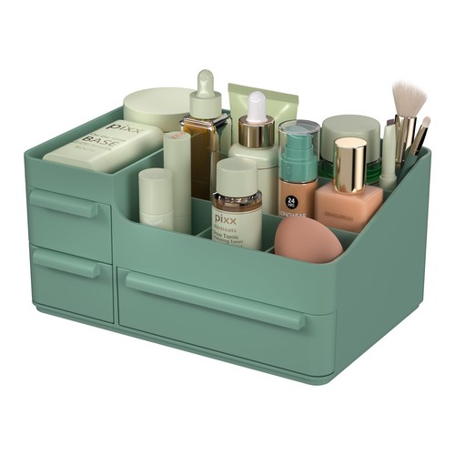 Makeup organizer with drawers - makeup,
