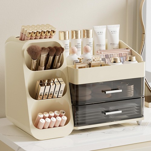 Makeup organizer with drawers - makeup,